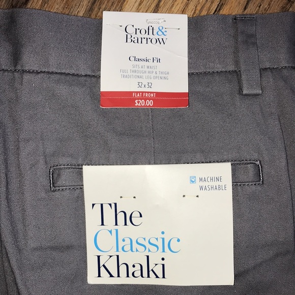 Croft & Barrow Classic Fit Pants - Picture 3 of 7